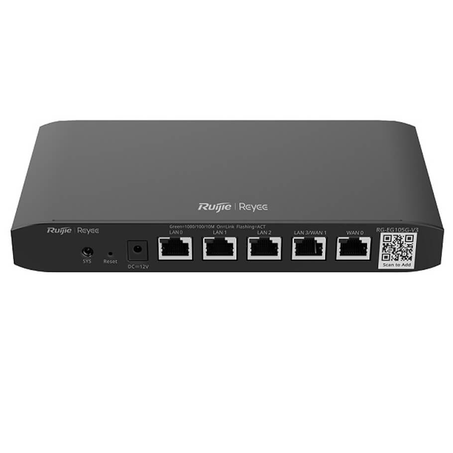 Cloud Managed Router RUIJIE Reyee RG-EG105G-V3